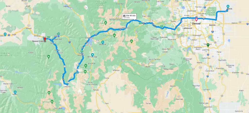 mrchauffeurcolorado | Vail Pass Detour