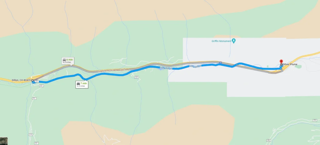 mrchauffeurcolorado | Side Road Between Exit 222 and 218