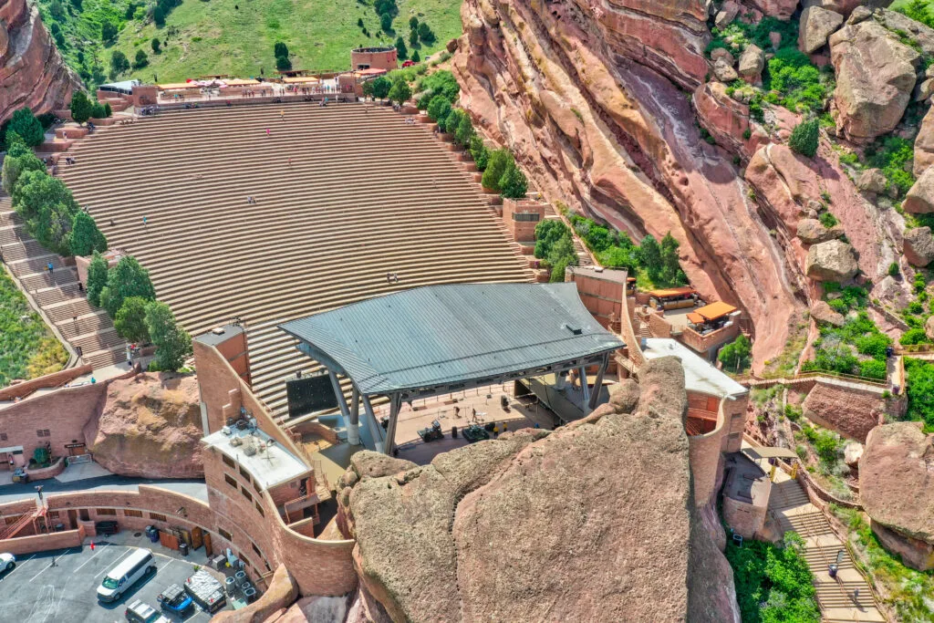 Denver to Red Rocks Amphitheatre