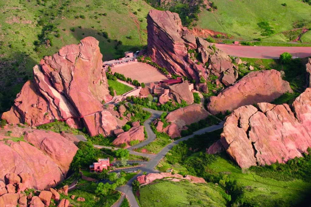 Denver to Red Rocks Amphitheatre