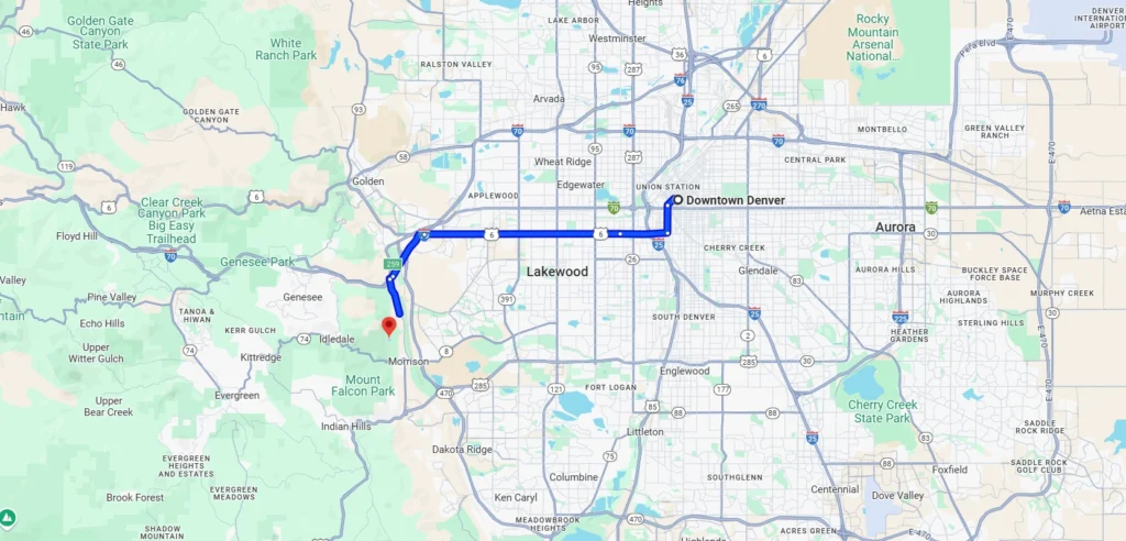 Primary Route: The Classic Approach via I-70 and Highway 93
