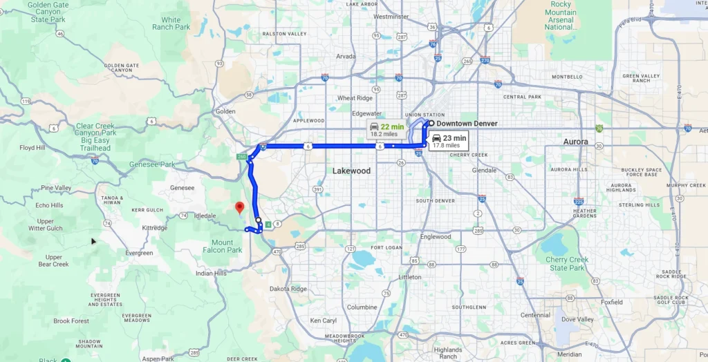 C-470 to Morrison Road