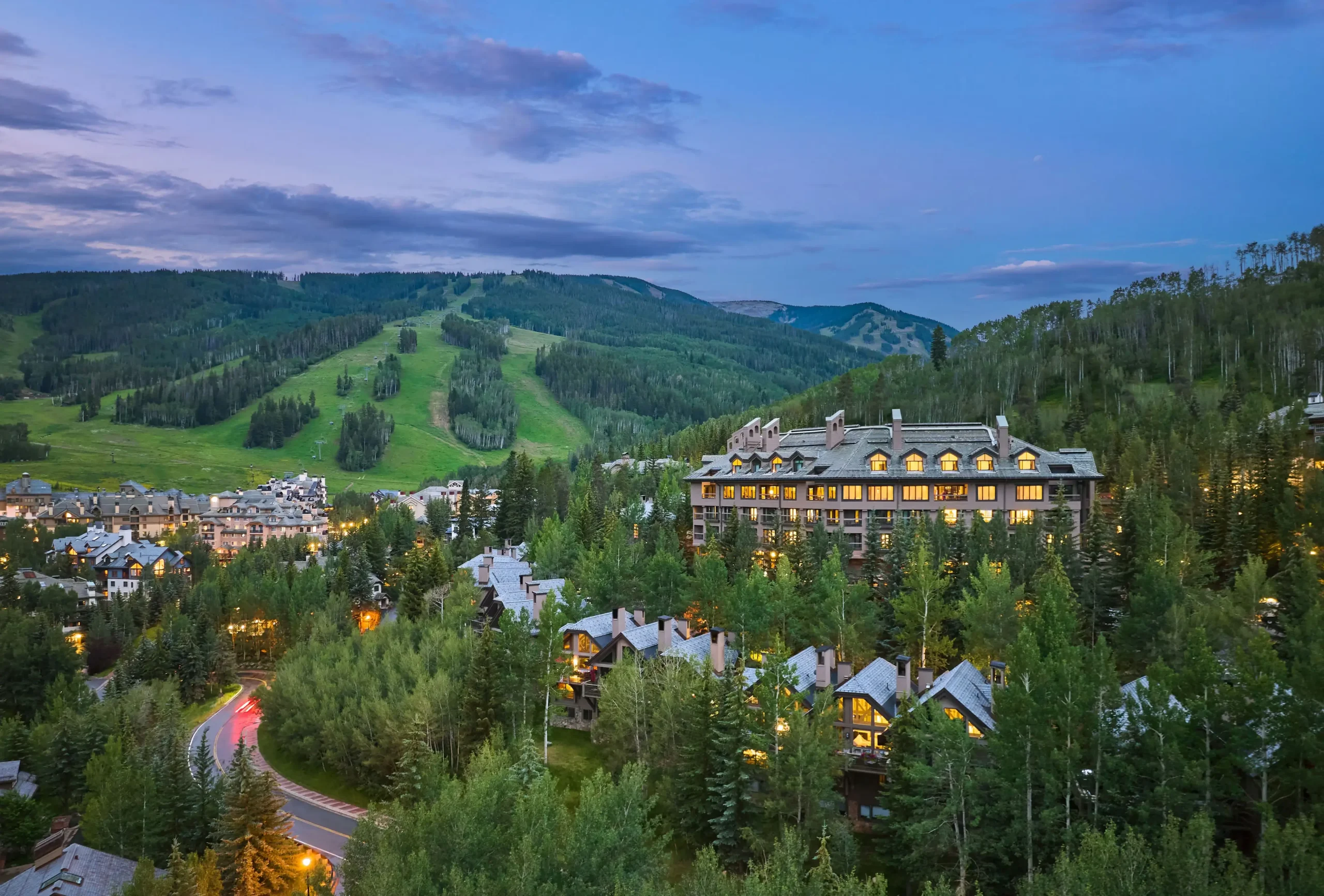 Summertime in Beaver Creek. The best conditions for private transportation with Mr. Chauffeur.