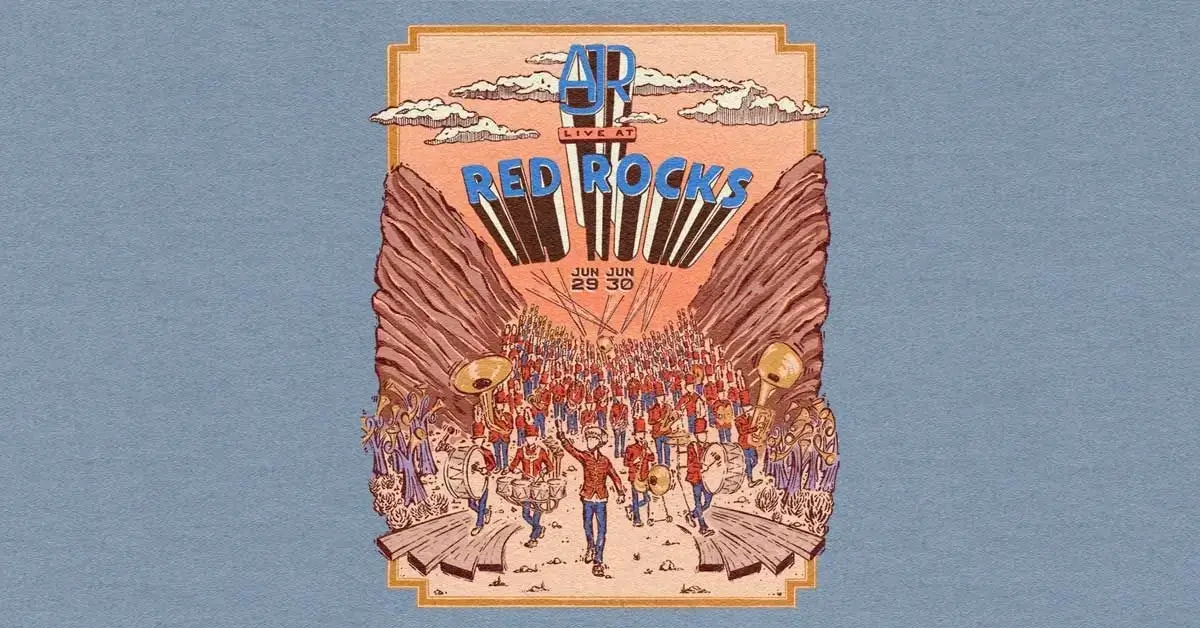 AJR Red Rocks 2026. Private car/shuttle service from Denver