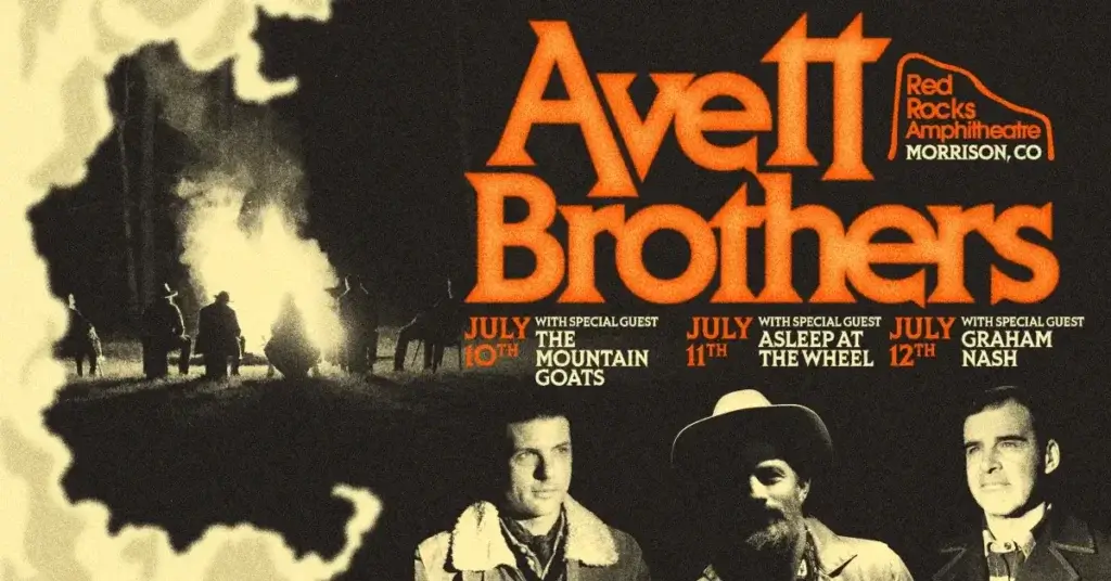 Avett Brothers Red Rocks 2026: Three Nights & Lineups vs One Venue
