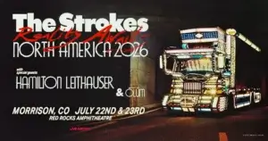 The Strokes at Red Rocks 2026. Private Car / Shuttle Service from Denver