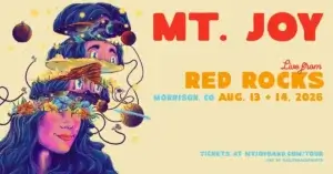 Mt. Joy Red Rocks 2026 - Book Private Car Service From Denver