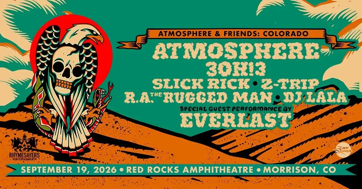 Atmosphere Red Rocks 2026: Everything Before You Head Up the Hill