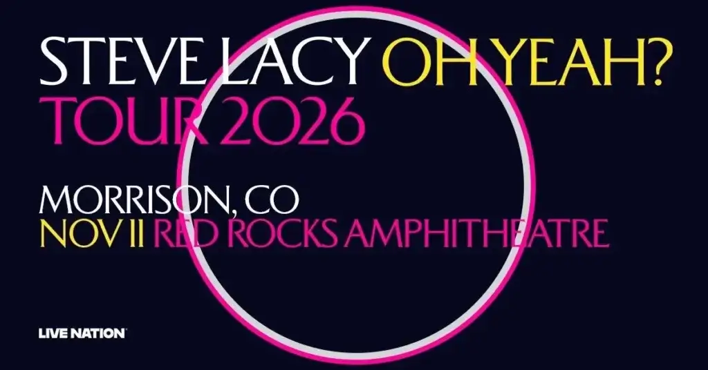 Steve Lacy Red Rocks 2026