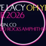 Steve Lacy Red Rocks 2026 - Private Car Service From Denver