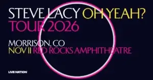 Steve Lacy Red Rocks 2026 - Private Car Service From Denver